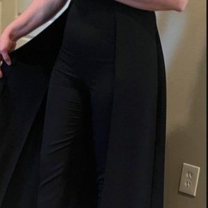 Kay Unger Black  Walk-Through Jumpsuit